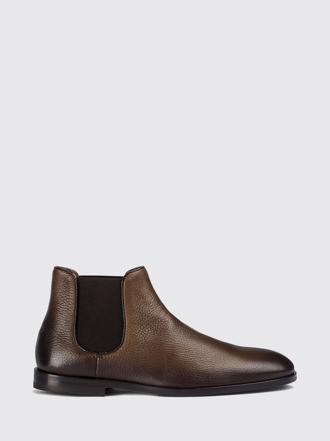 Doucal's Deer Skin Chelsea Boots with Elasticated Ankle