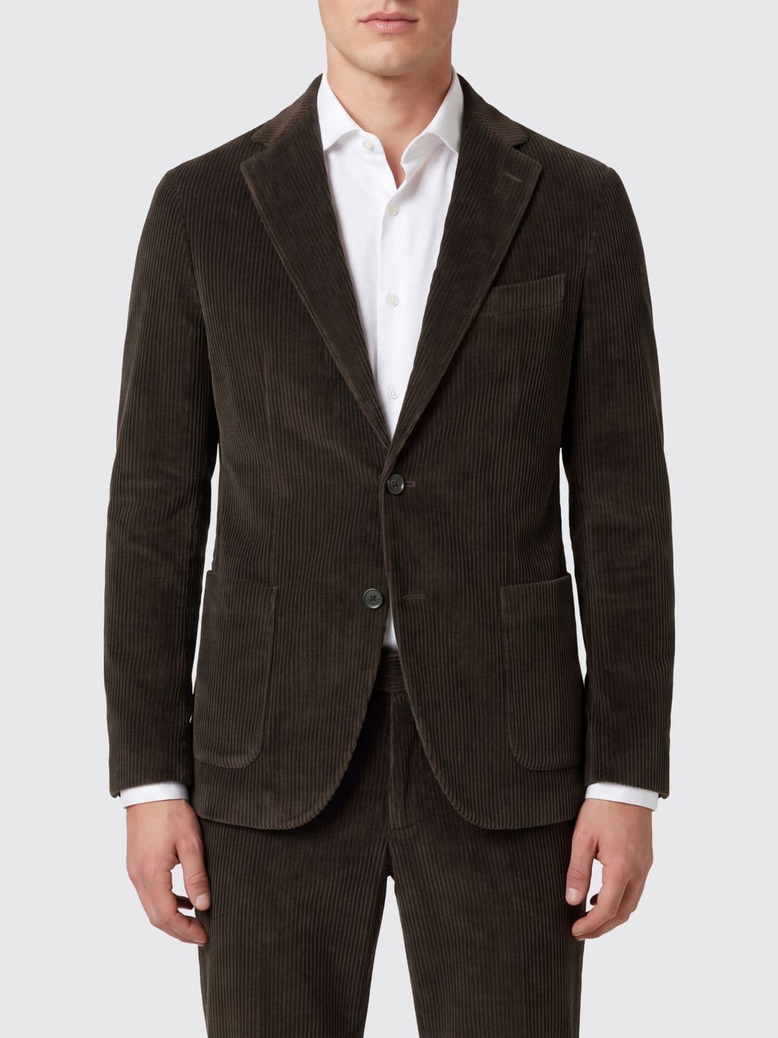 Circolo 1901 Slim Fit Single-Breasted Corduroy Blazer