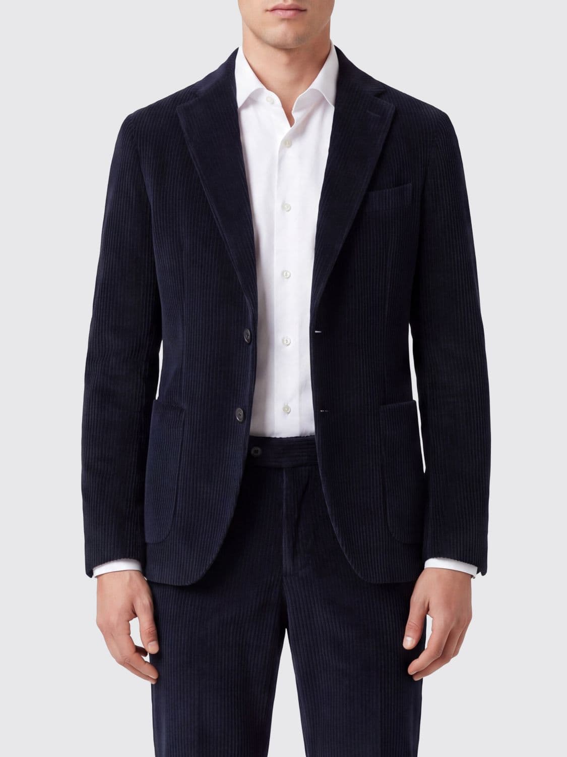 Circolo 1901 Slim Fit Single-Breasted Corduroy Blazer