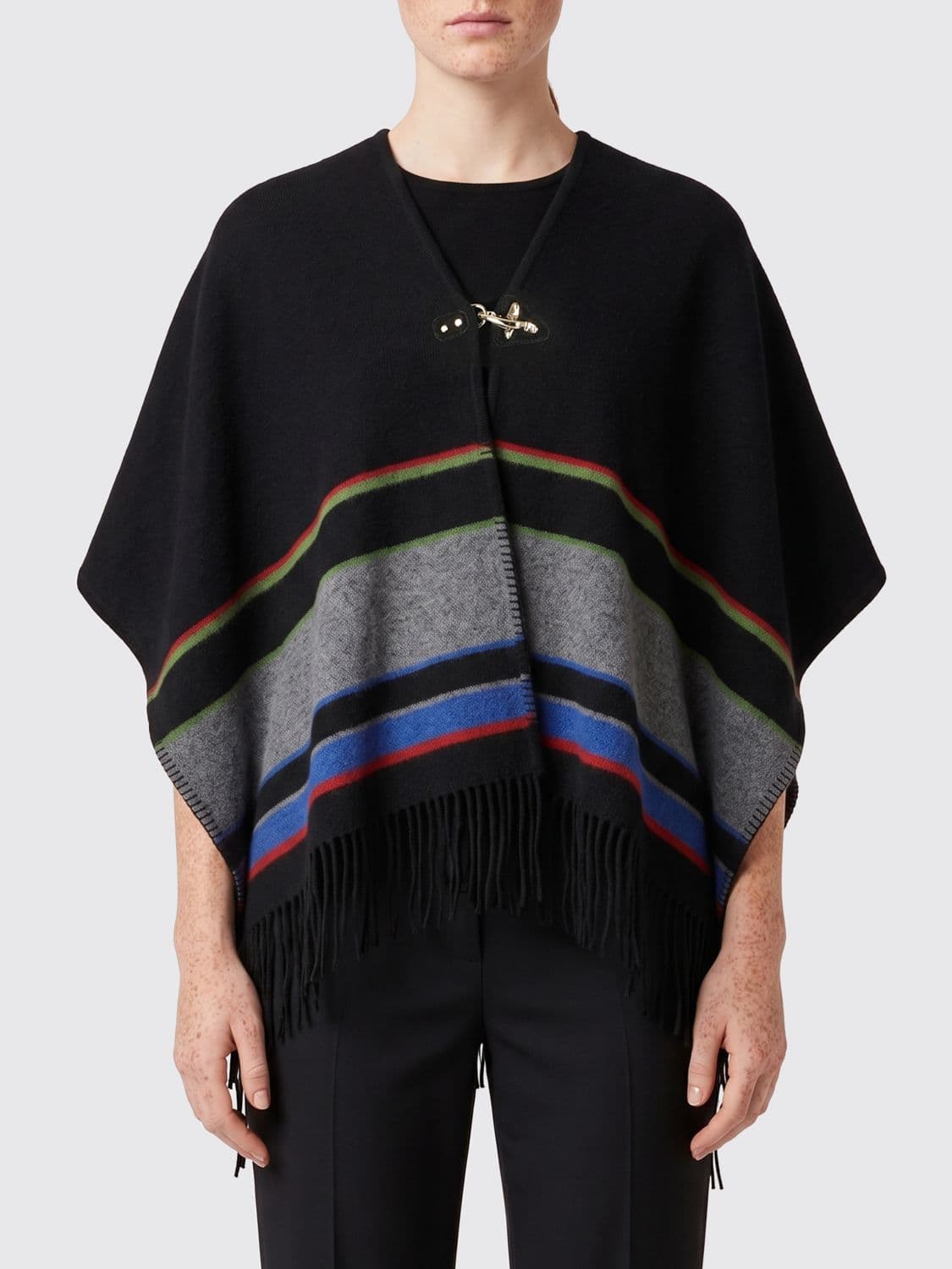 Fay Coat Woman color Charcoal · OS