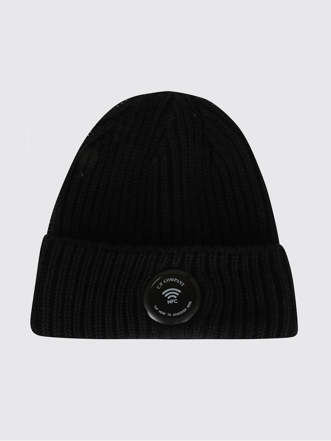 C.p. Company C. P. COMPANY Ribbed Wool Beanie with Cuff