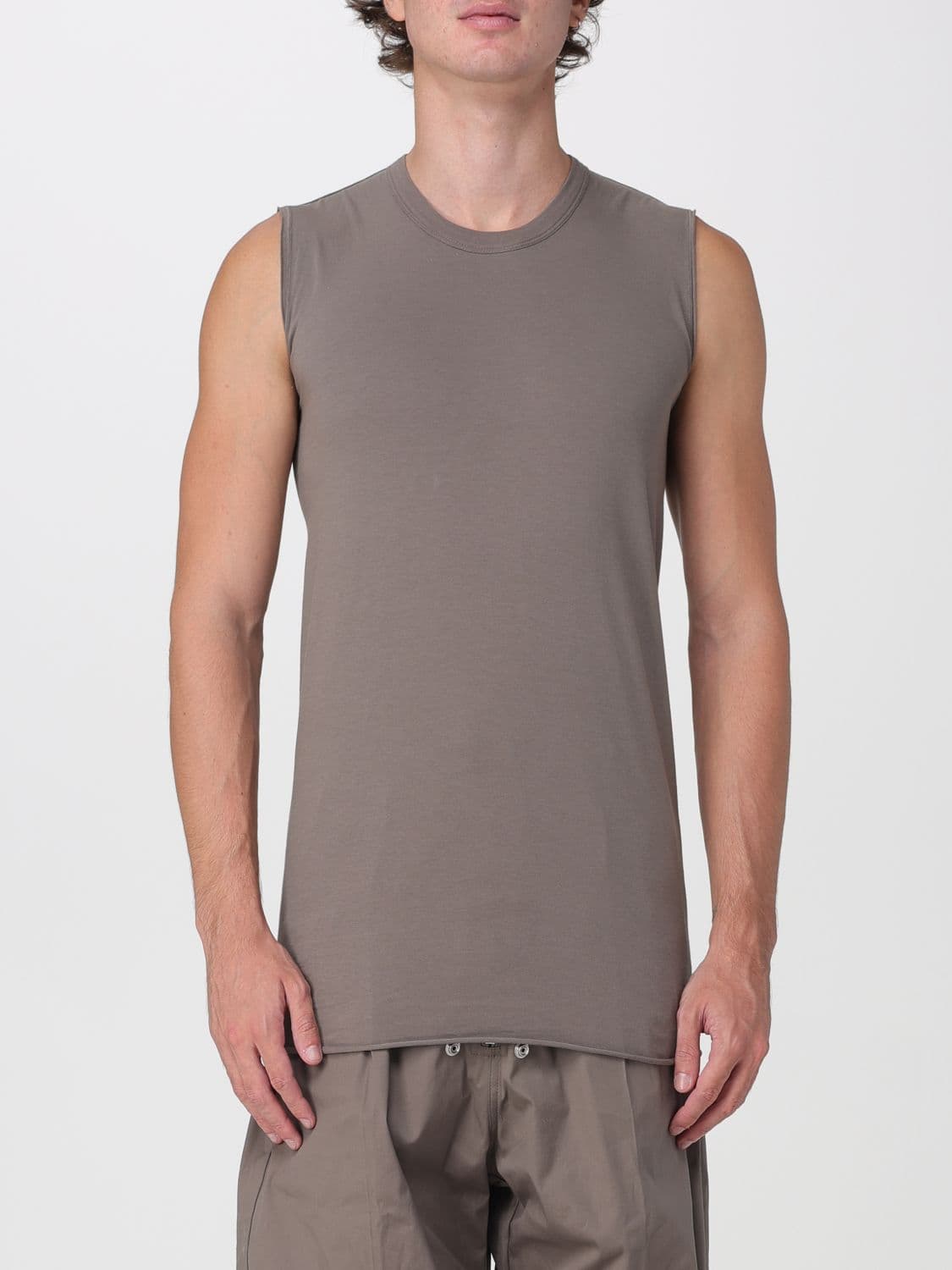 Rick Owens T-Shirt Men color Rust