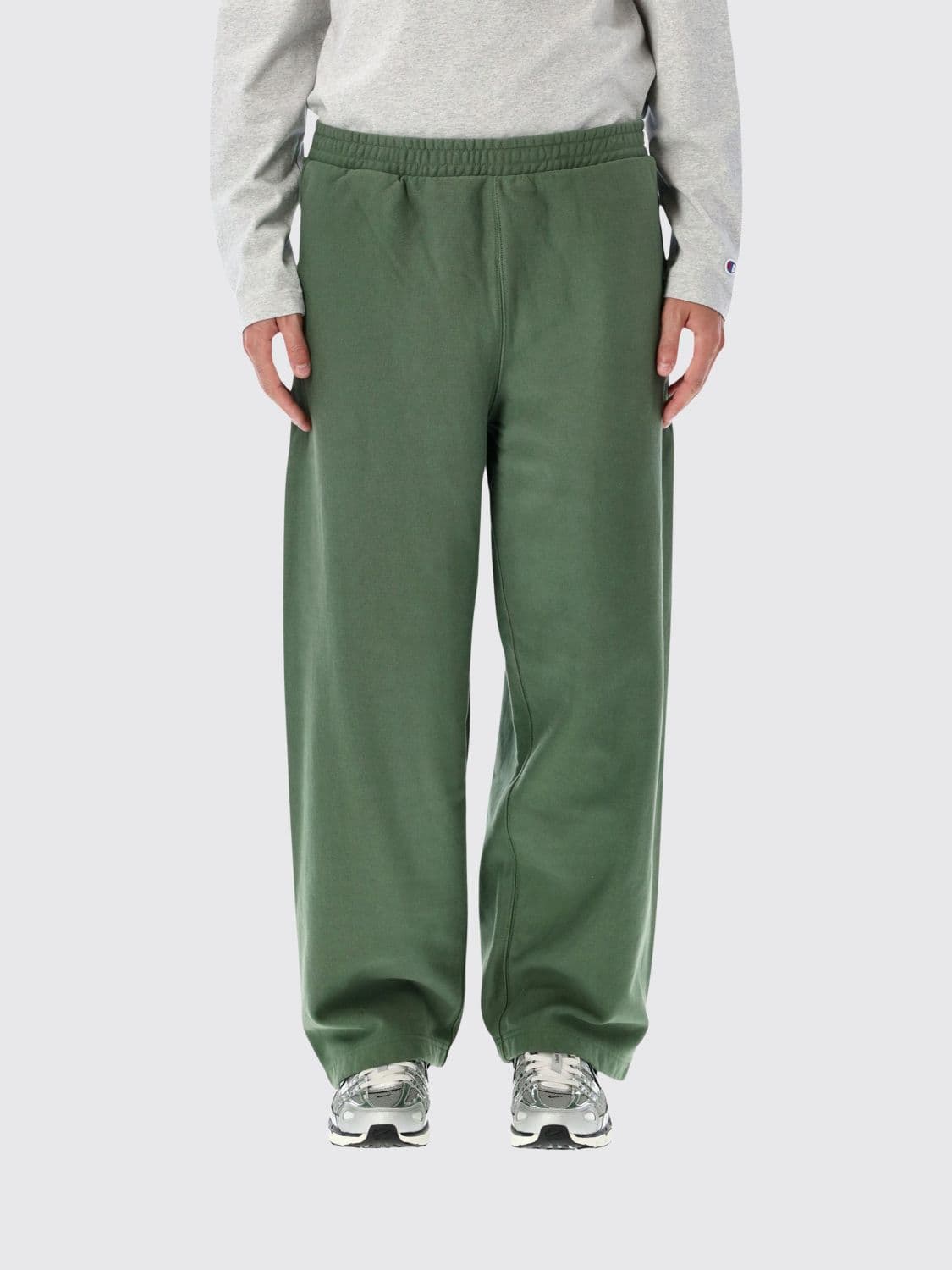 Champion Wide Leg Cotton Jogging Trousers with Elasticated Waist