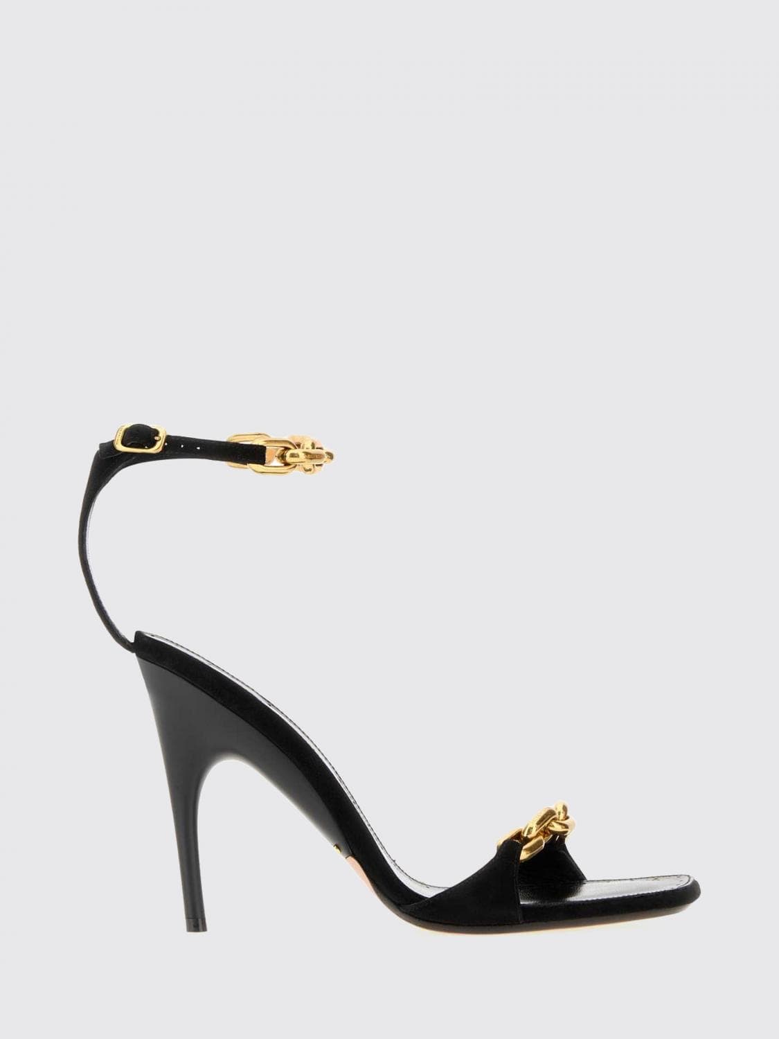 Balenciaga Duchesse Suede Slingback Sandals with Stiletto Heel