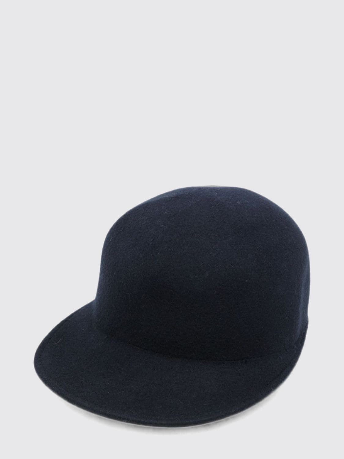 Fabiana Filippi Pure Wool Baseball Cap with Adjustable Strap