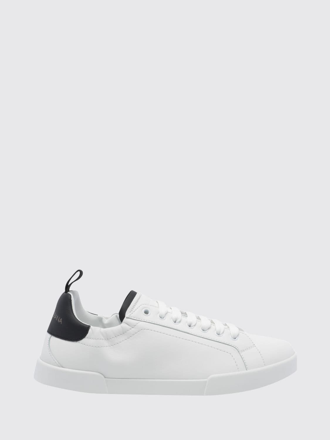 Dolce & Gabbana Portofino Bicolor Smooth Calfskin Sneakers