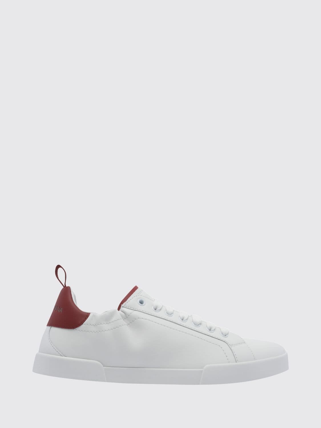 Dolce & Gabbana Portofino Bicolor Smooth Calfskin Sneakers