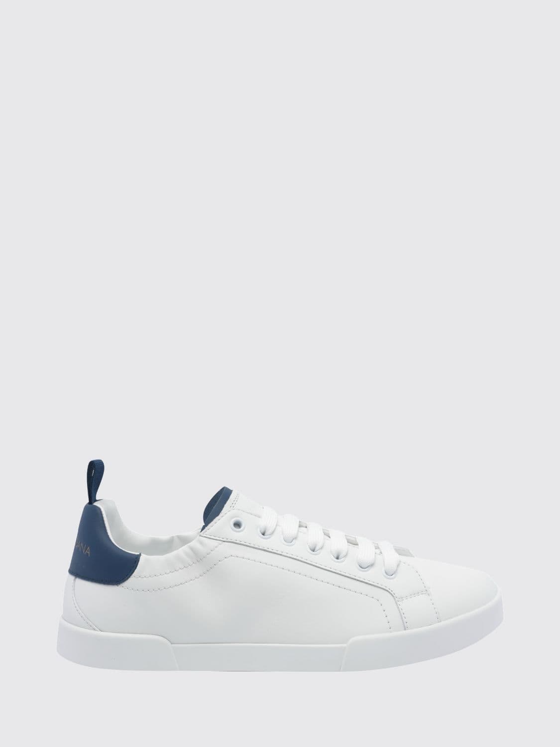 Dolce & Gabbana Portofino Bicolor Smooth Calfskin Sneakers