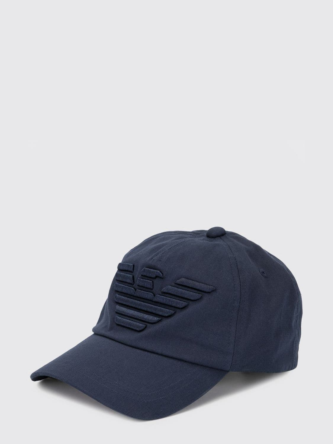 Emporio Armani Eagle Logo Cotton Baseball Cap
