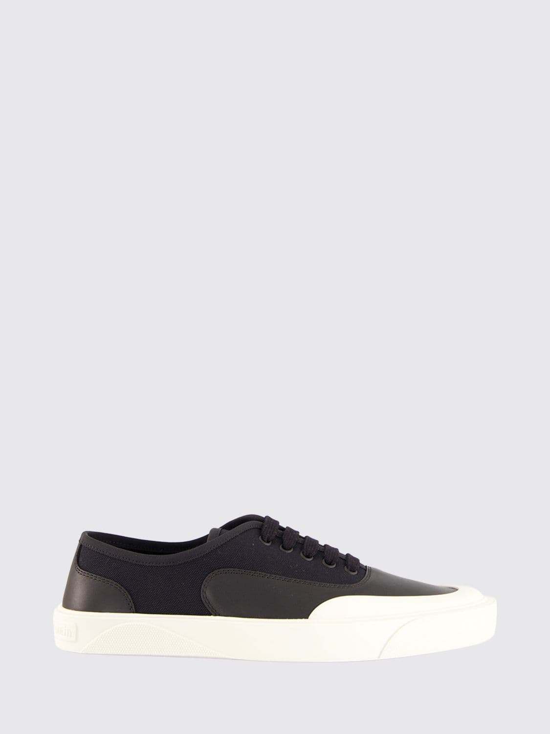 Christian Louboutin Tactical Skate Low-Top Sneakers in Canvas and Calf Leather
