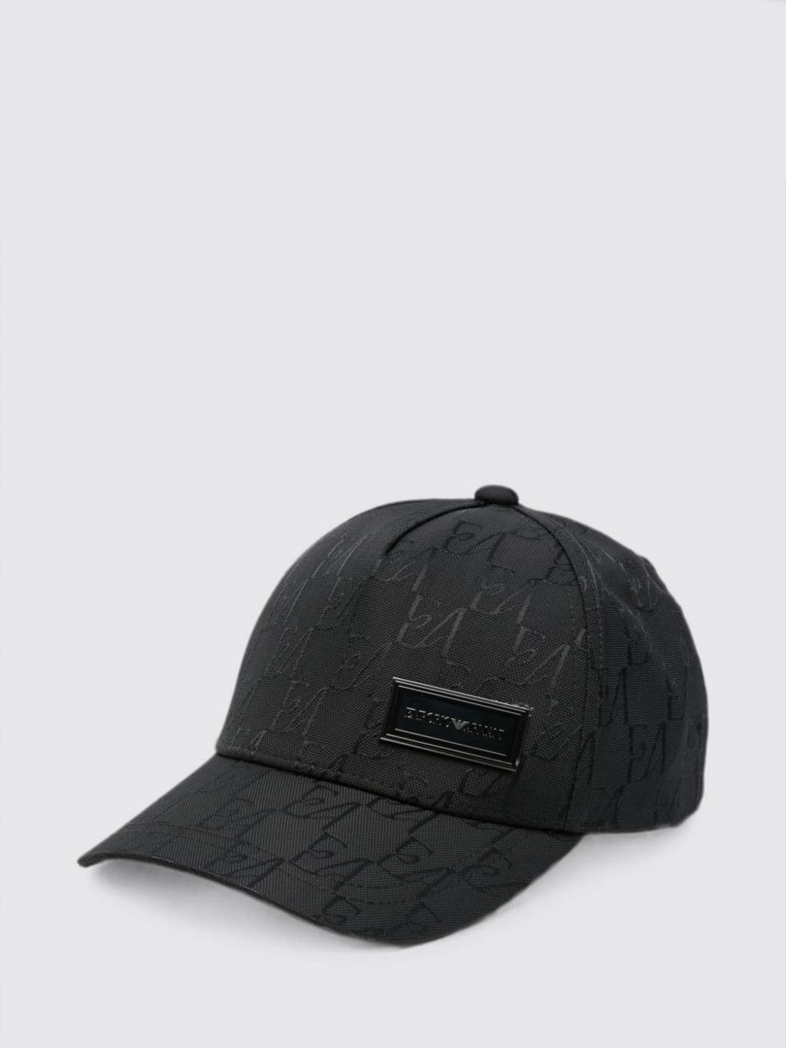 Emporio Armani Tone-on-Tone Logo Nylon Baseball Cap · OS
