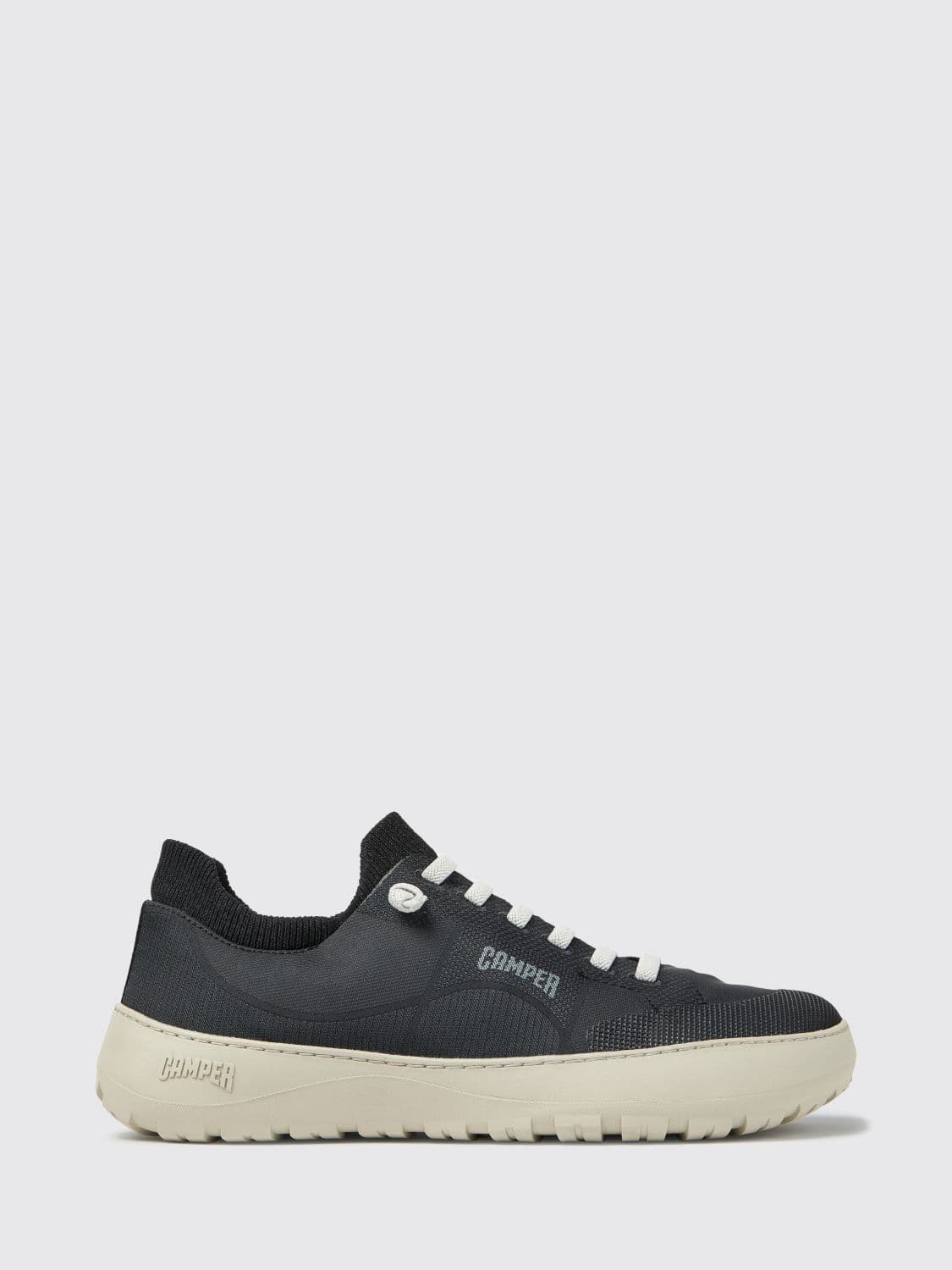 Camper Peu Serra All-Over Logo Print Recycled PET Slip-On Sneakers