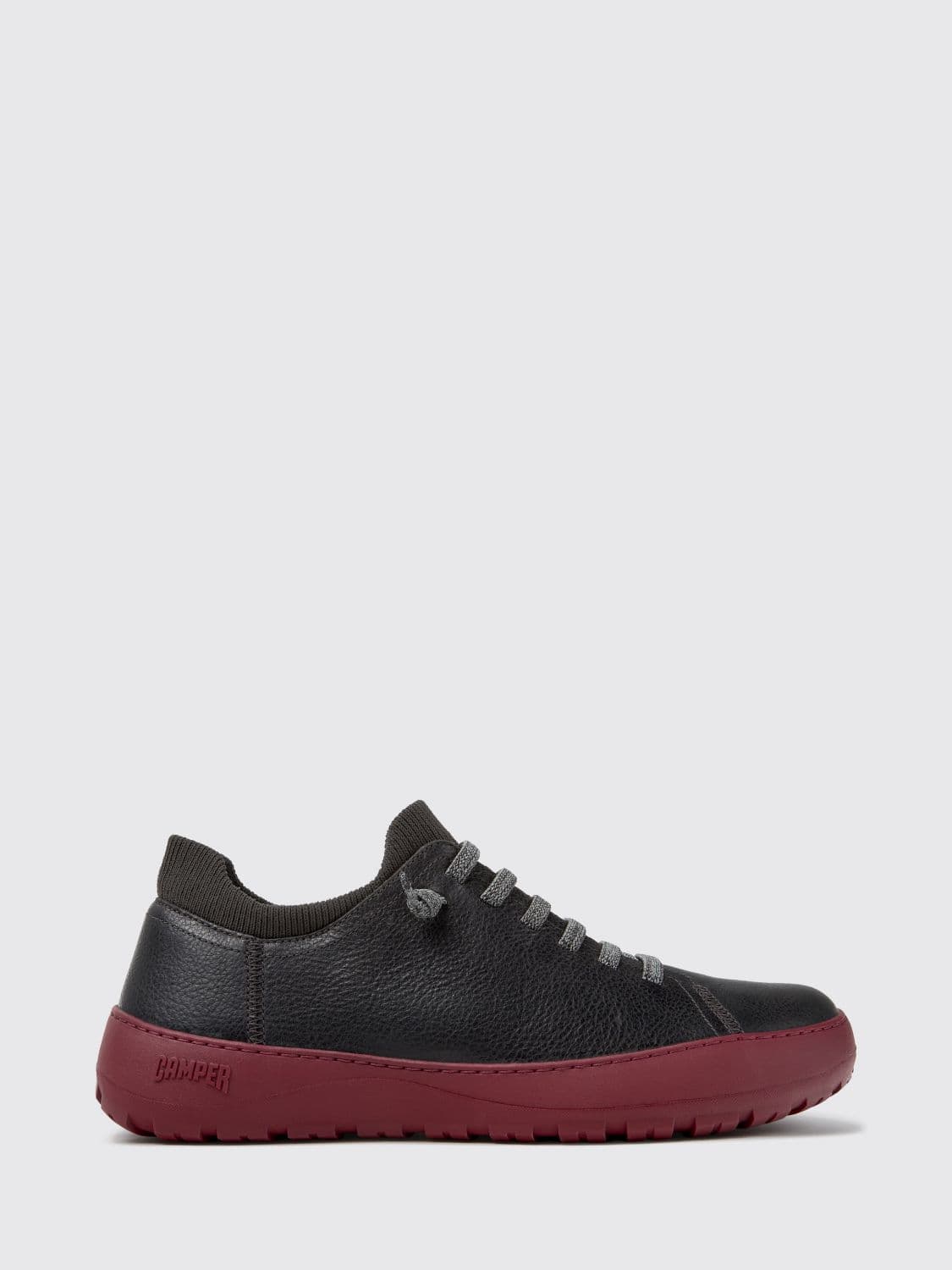 Camper Peu Serra Leather and Recycled PET Slip-On Sneakers with Vibram Sole