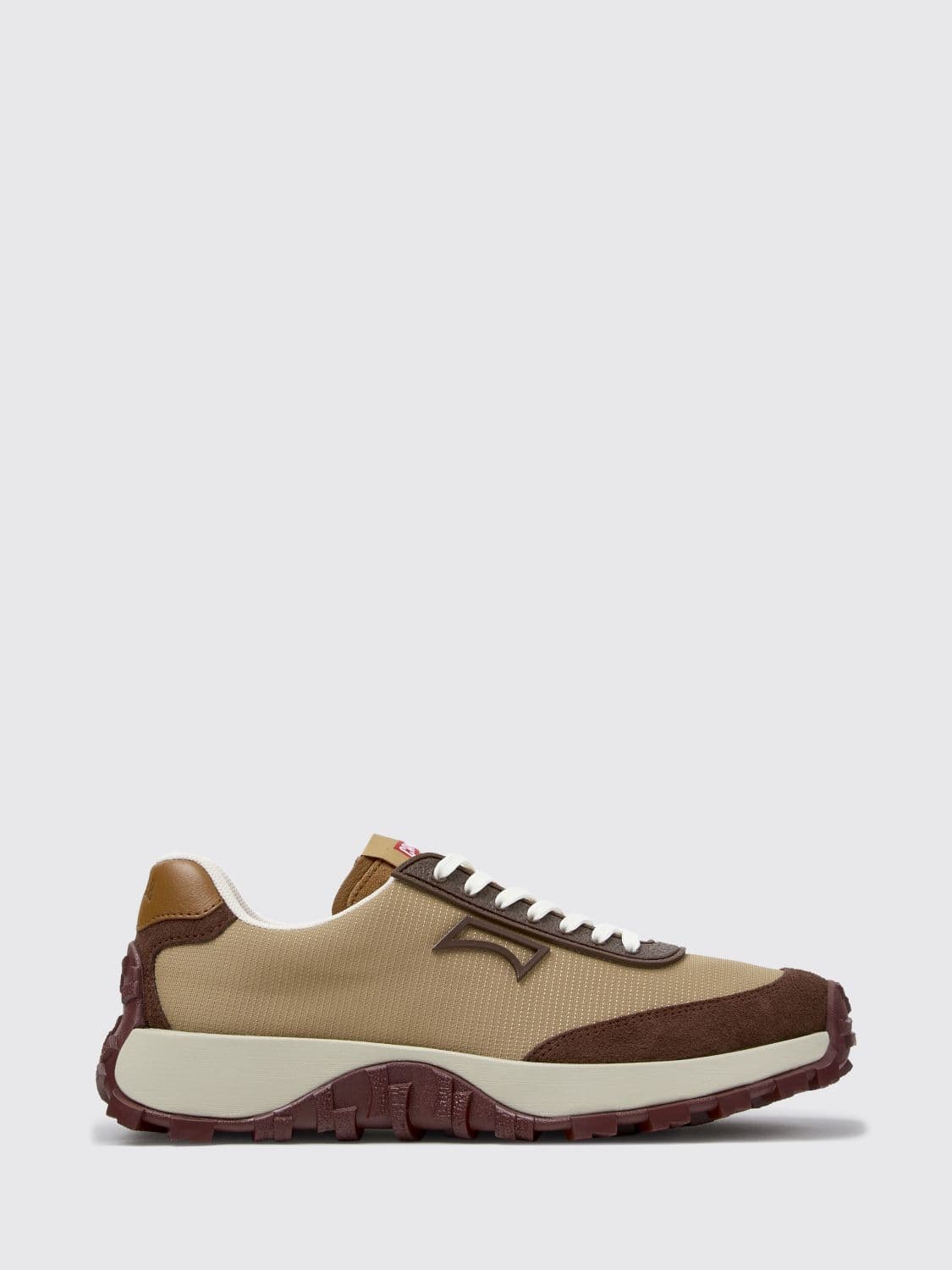 Camper Drift Trail Low-Top Sneakers in Nubuck and Recycled PET with Vibram Sole