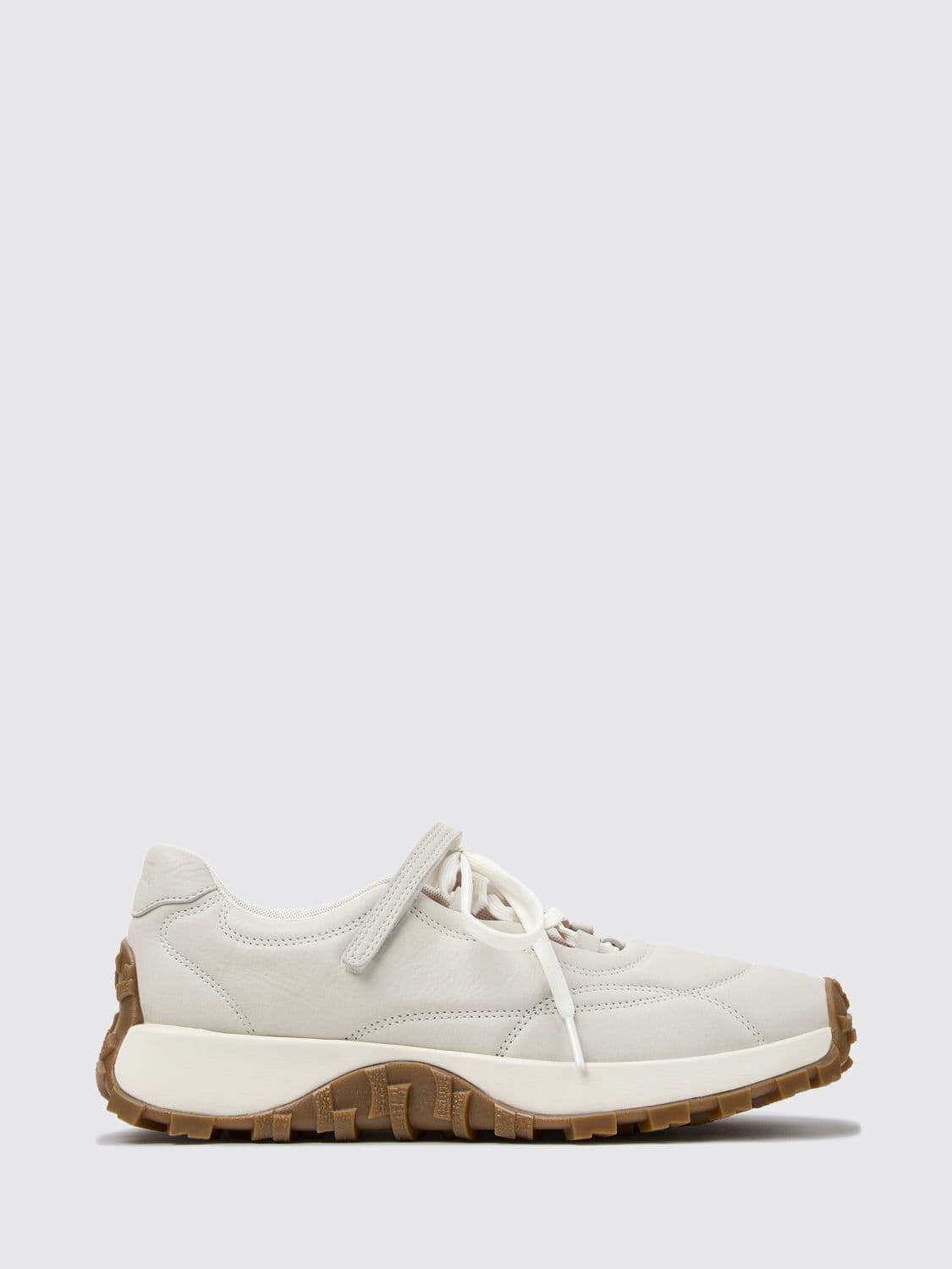 Camper Drift Trail Calfskin Low-Top Sneakers with Velcro Strap