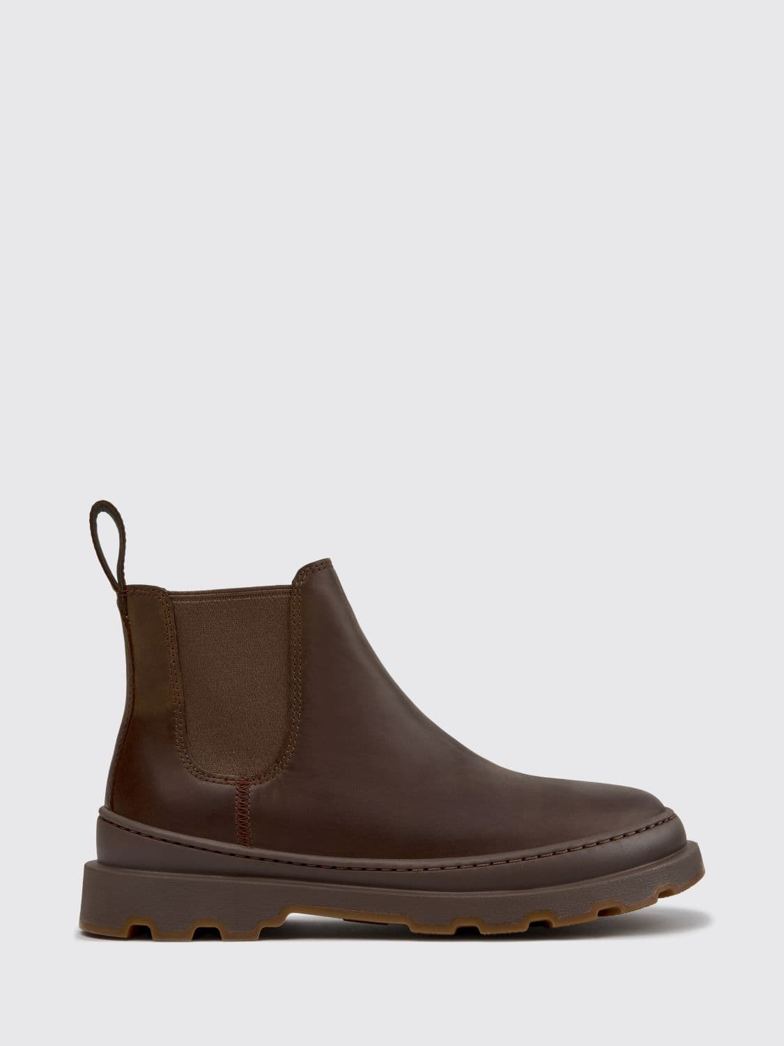 Camper Brutus+ Calfskin Chelsea Boots with Lug Sole