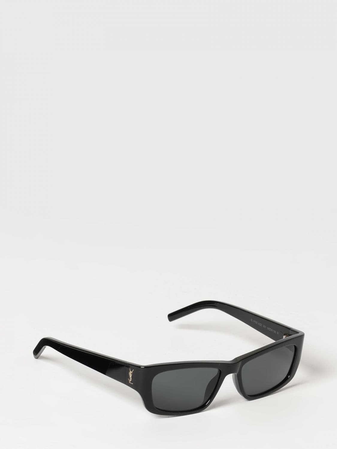 Saint Laurent Tortoiseshell Acetate Sunglasses with YSL Monogram · OS