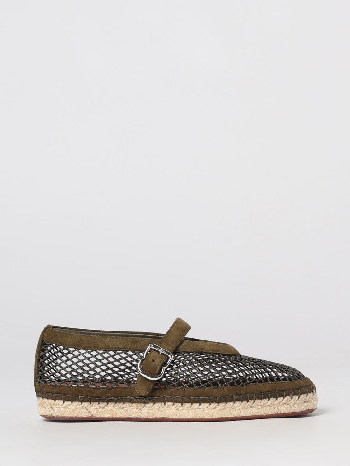 Alaïa Espadrille Woman color Green · 41