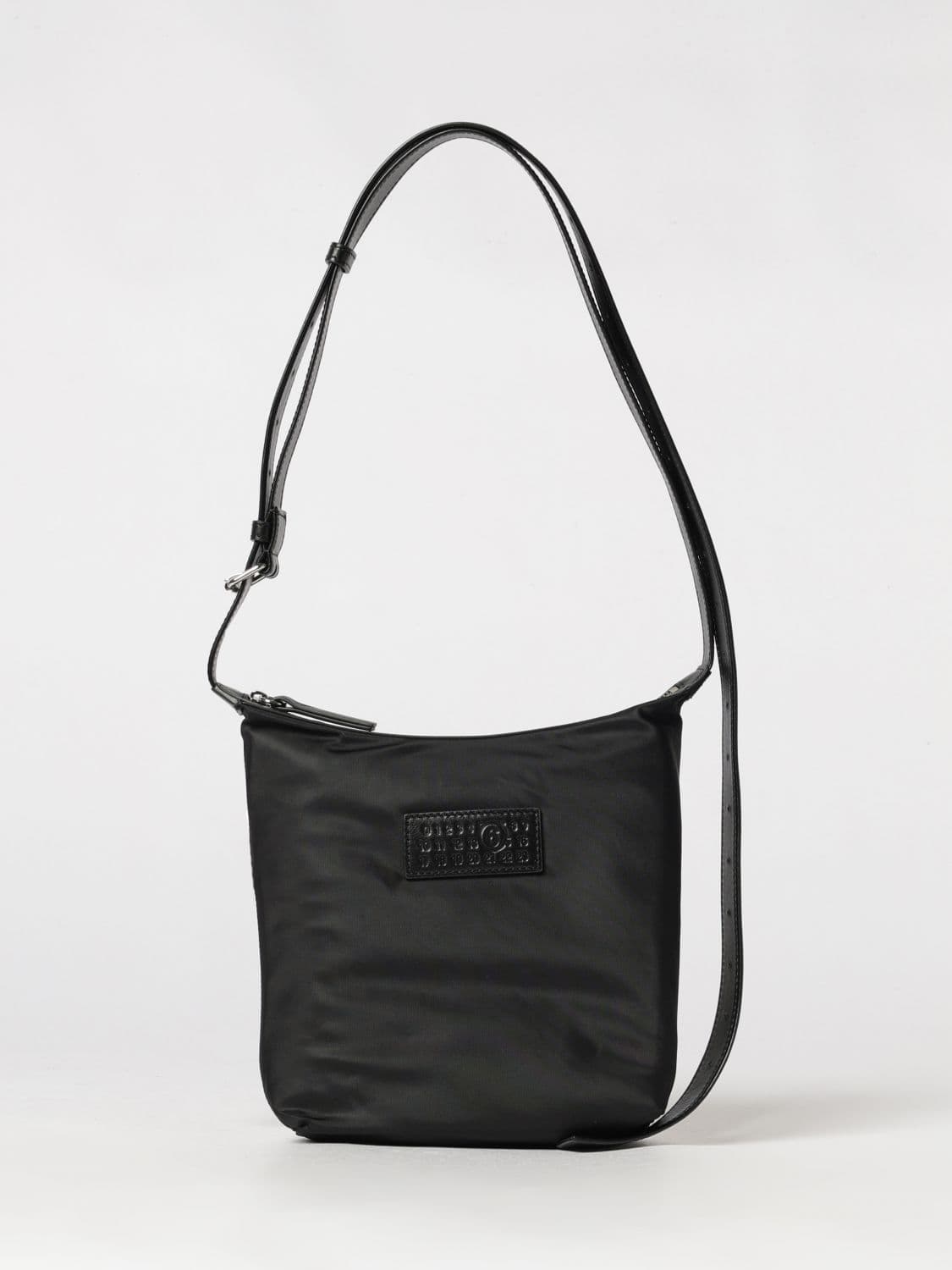 Mm6 Maison Margiela Numeric Logo Nylon Mini Crossbody Bag · OS