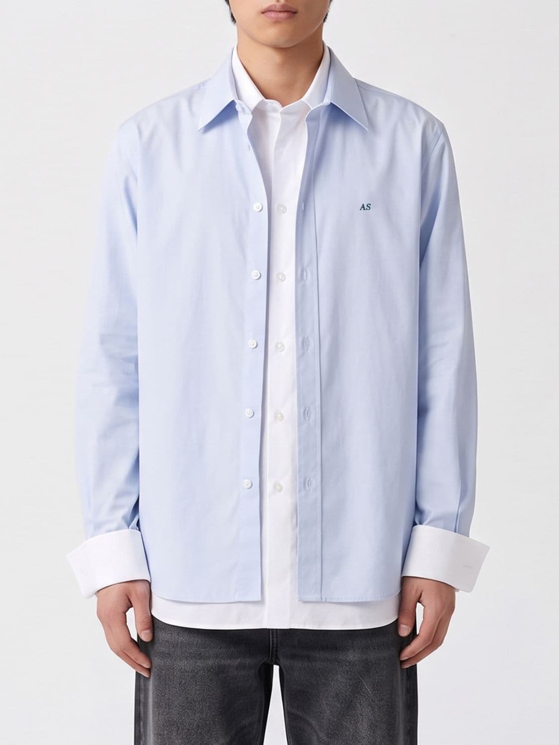 Acne Studios Shirt Men color Navy