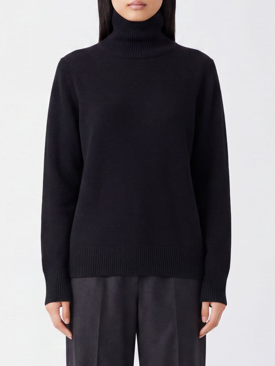 The Row Wool and Cashmere Blend Turtleneck Jumper