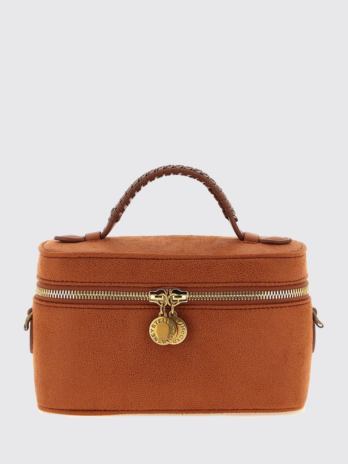 Stella Mccartney Falabella Vanity Mini Bag with Woven Handle · OS