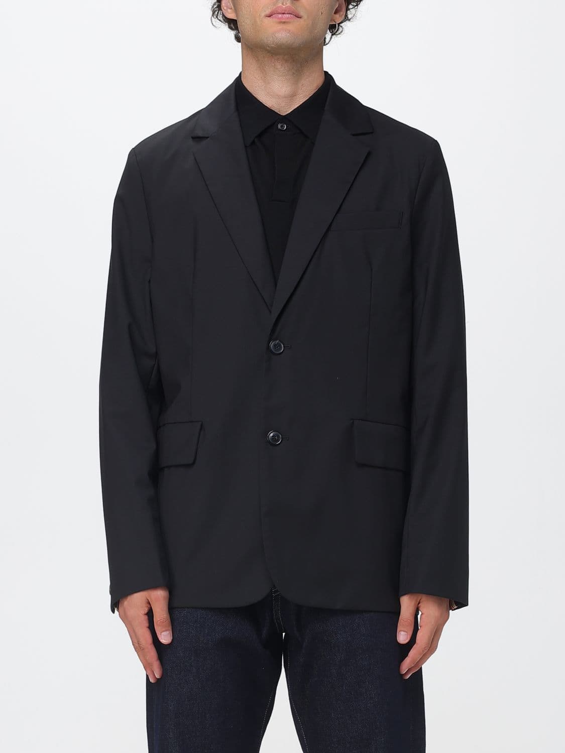 Paul Smith Relaxed Fit Single-Breasted Wool Blazer