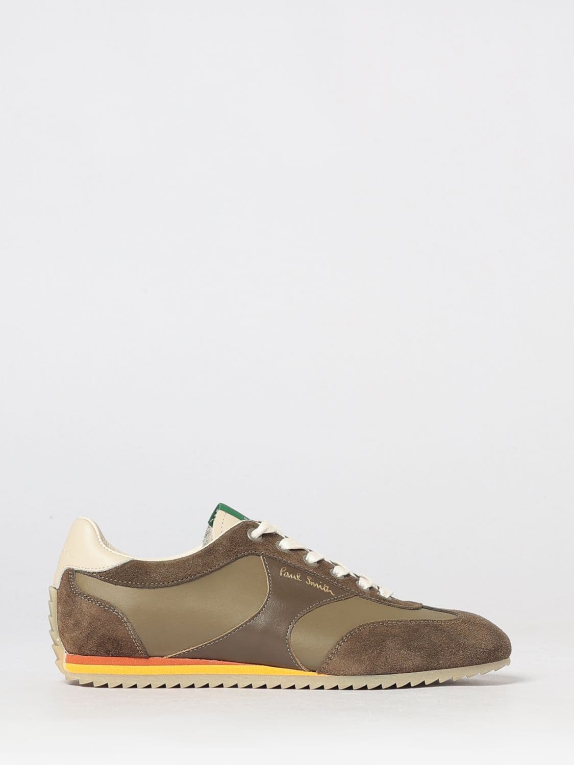 Paul Smith Chilly Bicolour Suede and Nylon Trainers