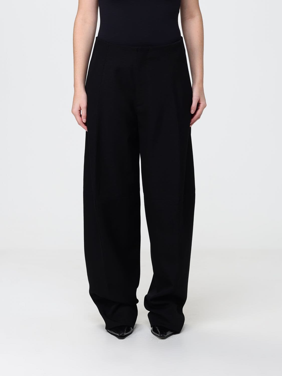 Victoria Victoria Beckham Mid-Rise Wool-Blend Palazzo Trousers