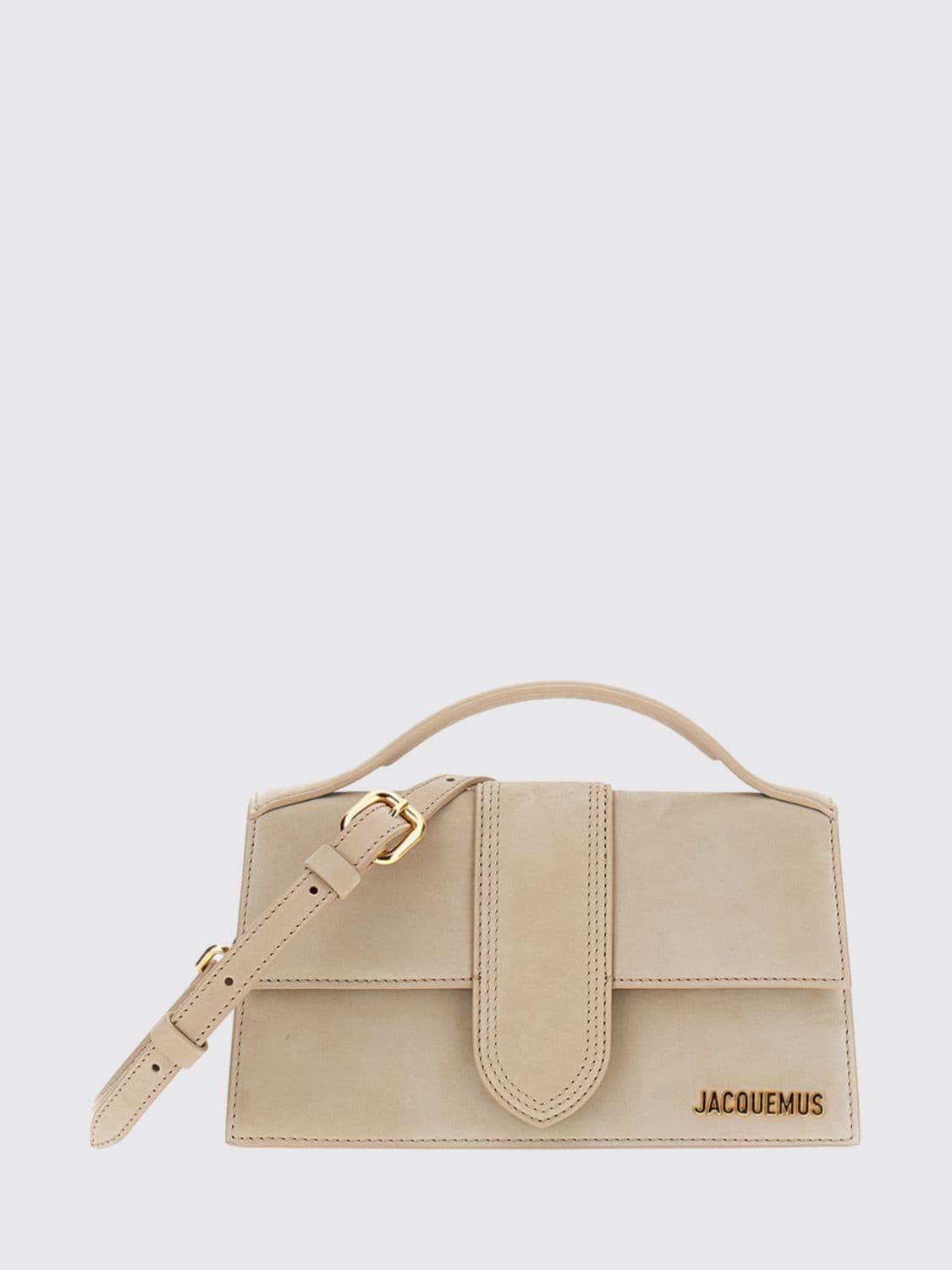 Jacquemus Le Grand Bambino Suede Calfskin Handbag · OS