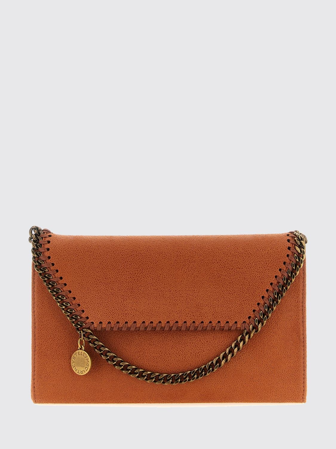 Stella Mccartney Falabella Wallet on Chain Mini Bag with Chain Trim