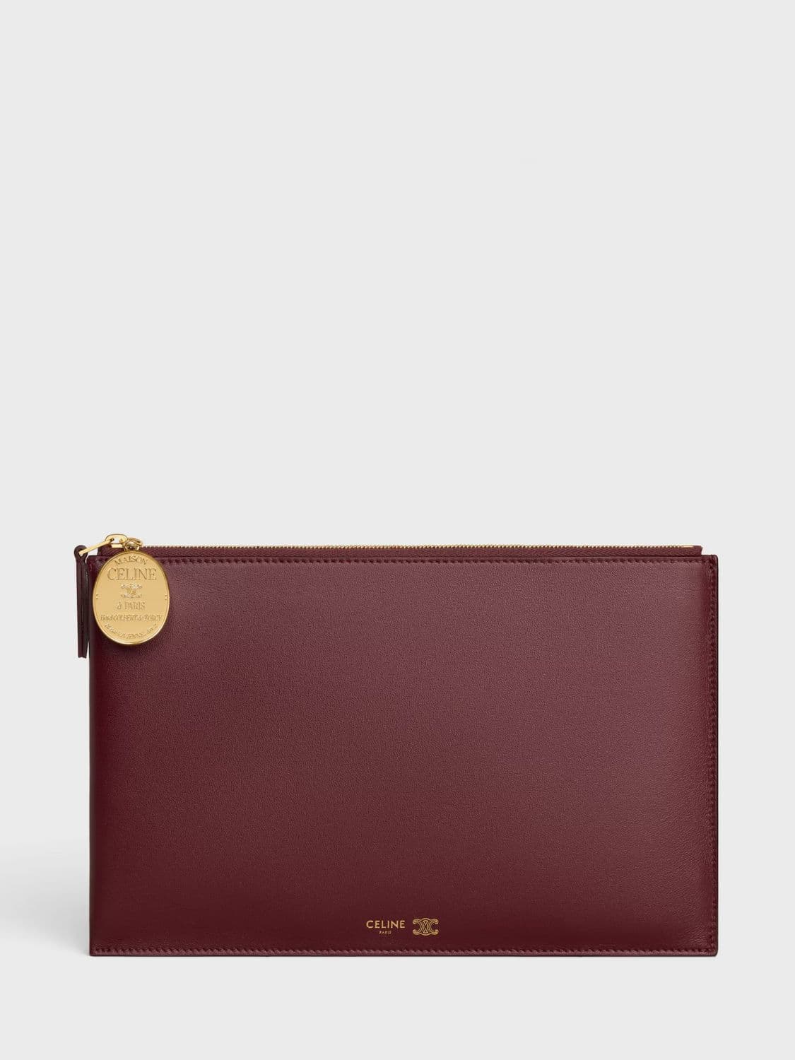 Celine Clutch Woman color Burgundy · OS