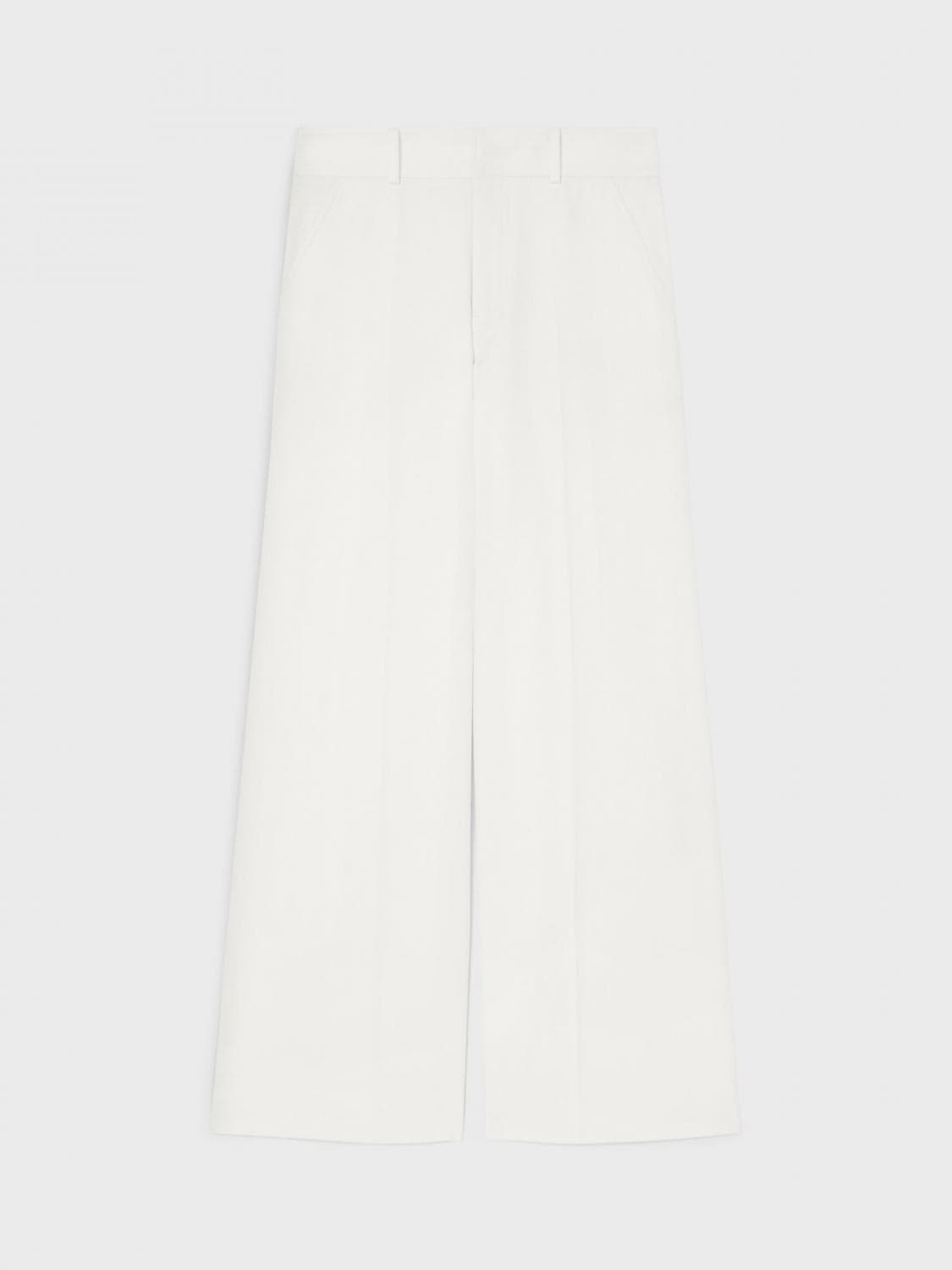 Celine Pants Woman color White
