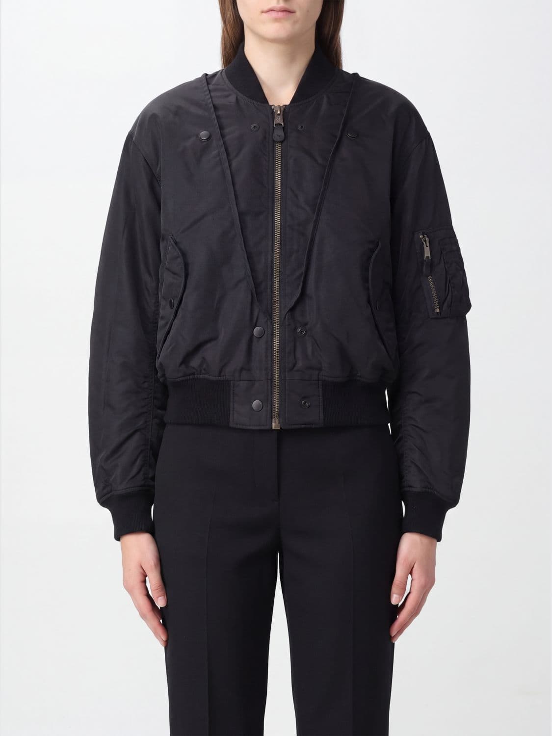 Maison Margiela Reversible Quilted Nylon Bomber Jacket with Iconic Four Stitches