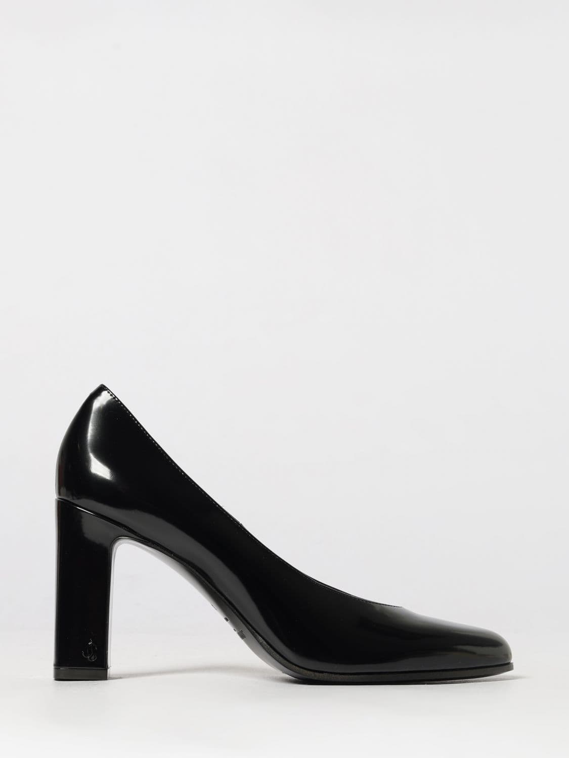 Jimmy Choo Eyla High-Heeled Pumps in Brushed Leather with a Round Toe