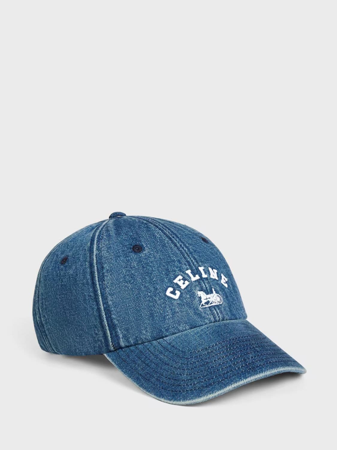 Celine Hat Woman color Denim