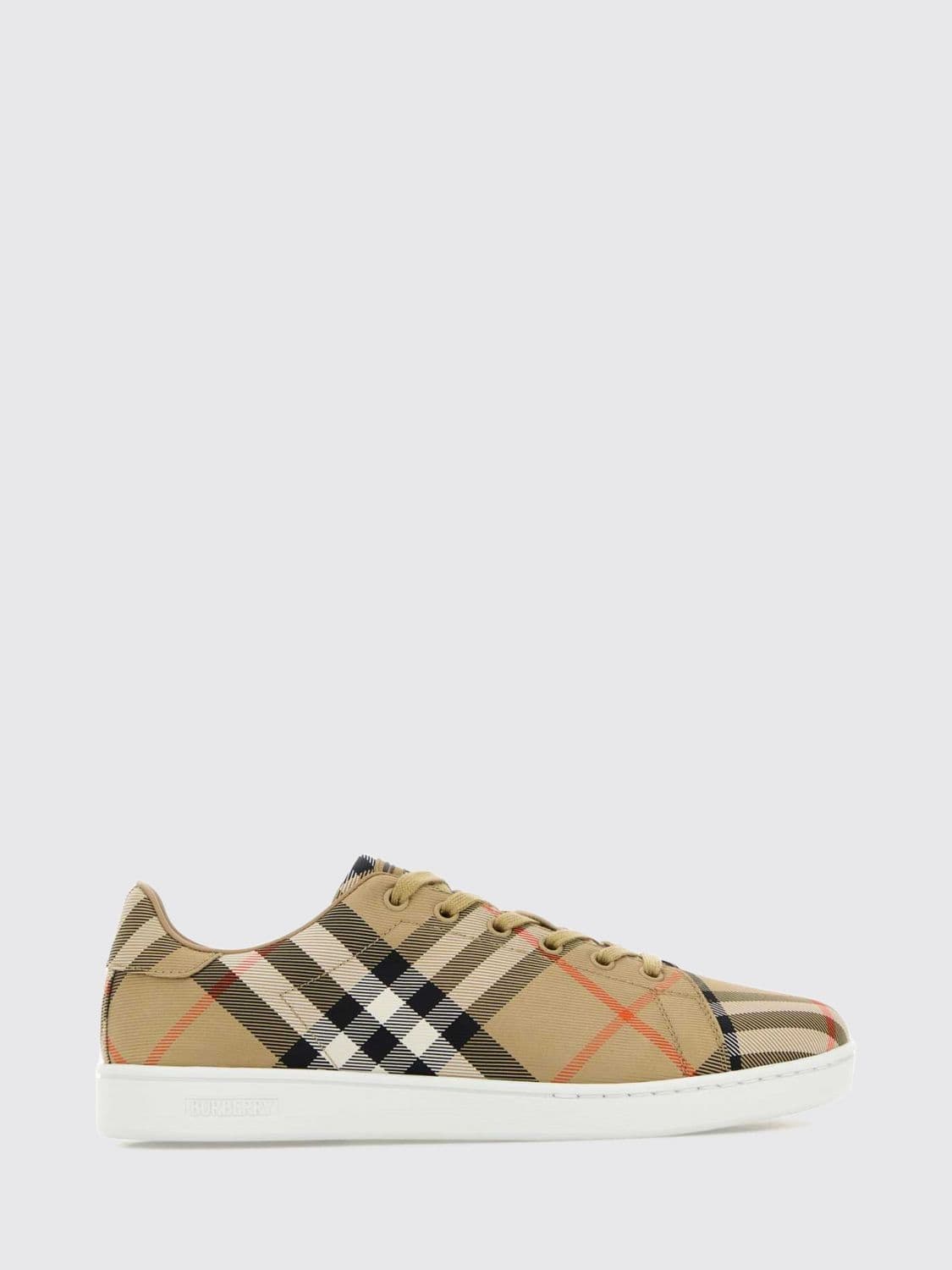 Burberry Set Low-Top Sneakers in Vintage Check Fabric · 36
