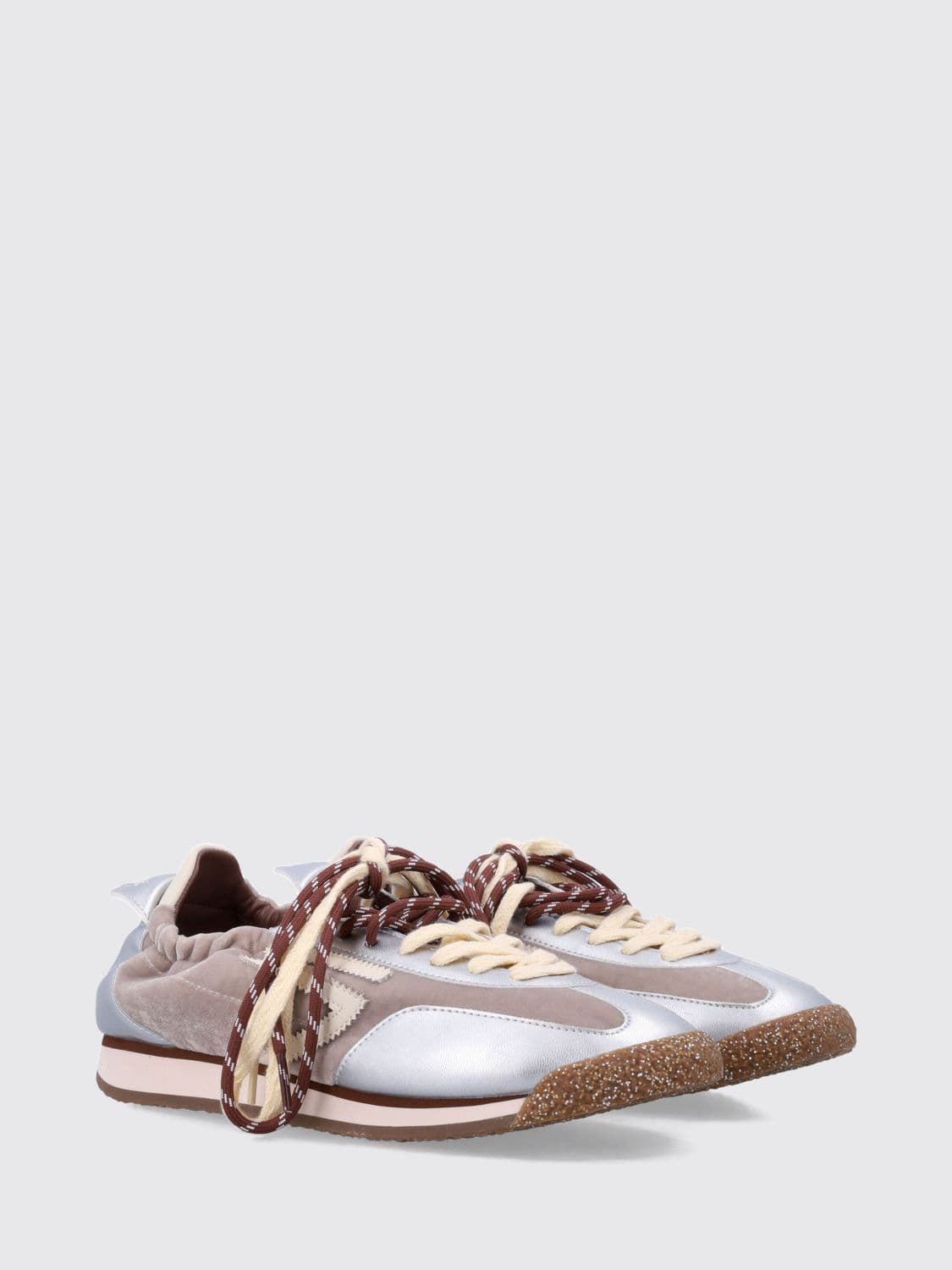 Puraai 6.02 Panther Vegan Velvet Low Top Sneakers