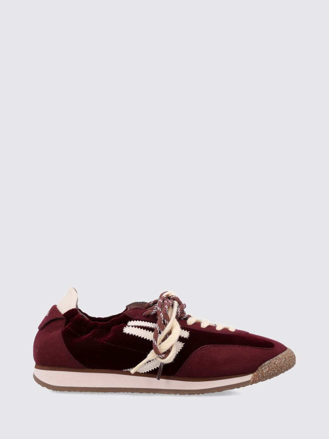 Puraai 6.02 Panther Vegan Velvet Low Top Sneakers