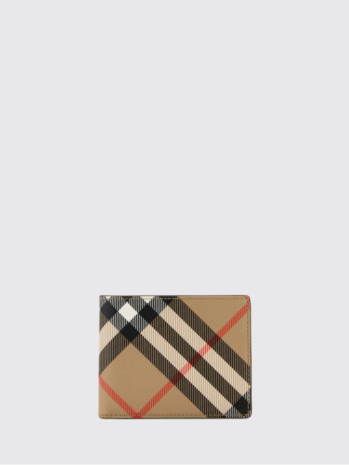 Burberry Vintage Check Cotton Blend Bifold Wallet · OS