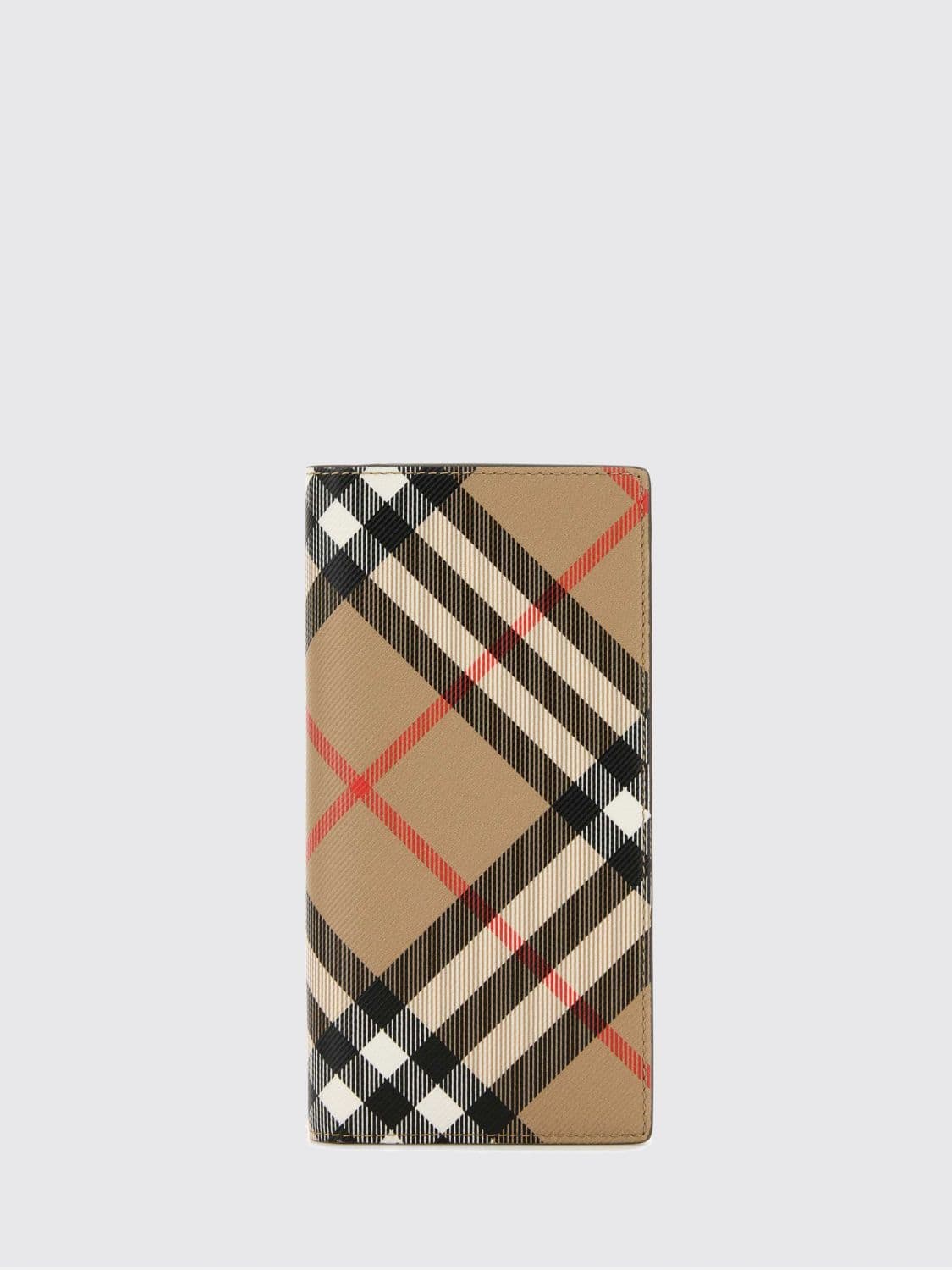 Burberry Vintage Check Coated Cotton Continental Wallet · OS