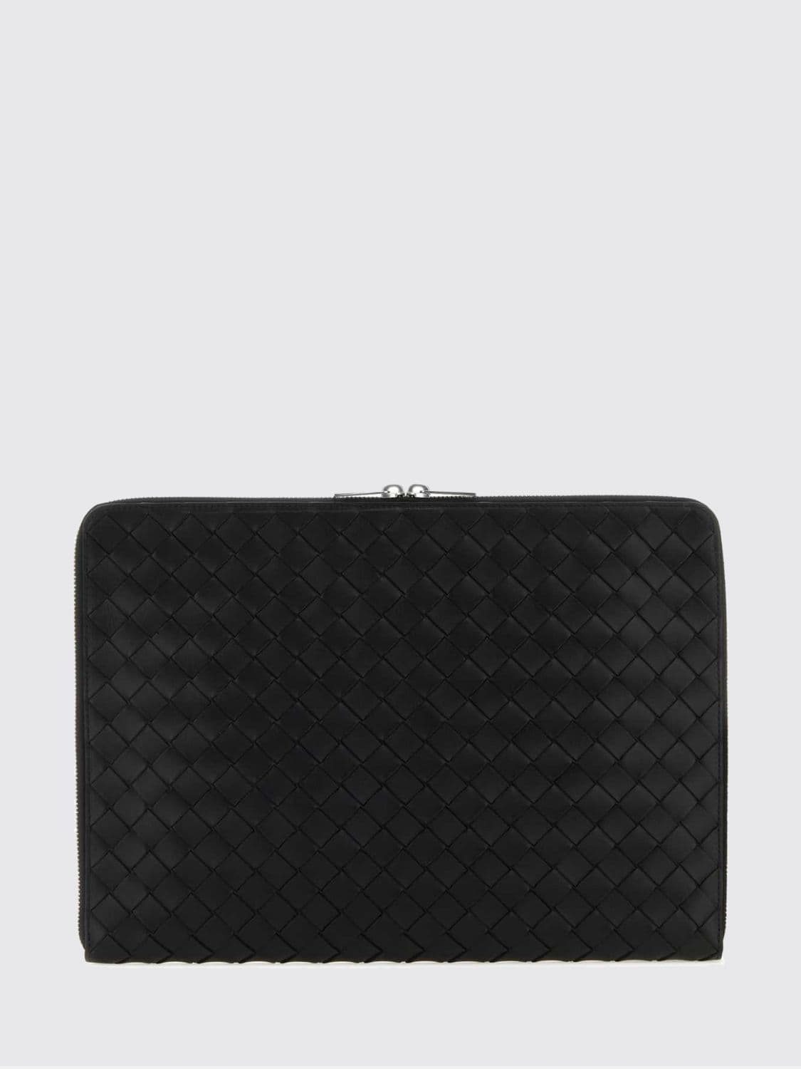 Bottega Veneta Intrecciato Calfskin Leather Document Holder Pouch · OS