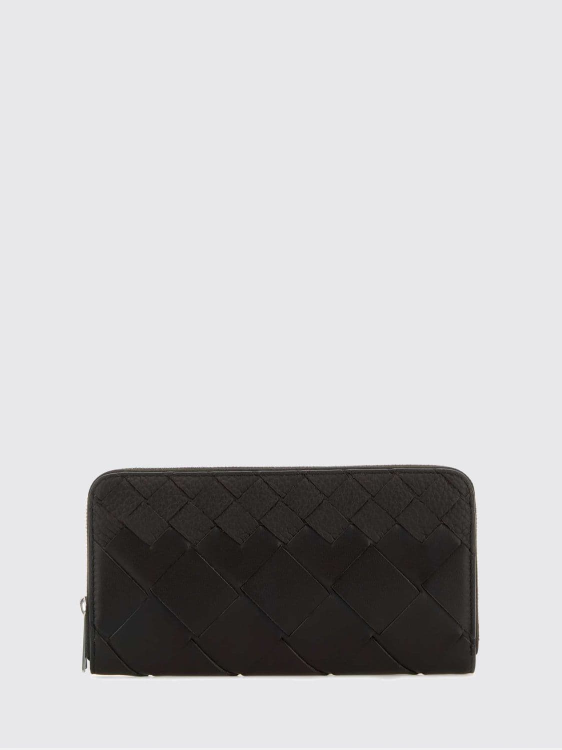 Bottega Veneta Intrecciato Leather Continental Zip-Around Wallet