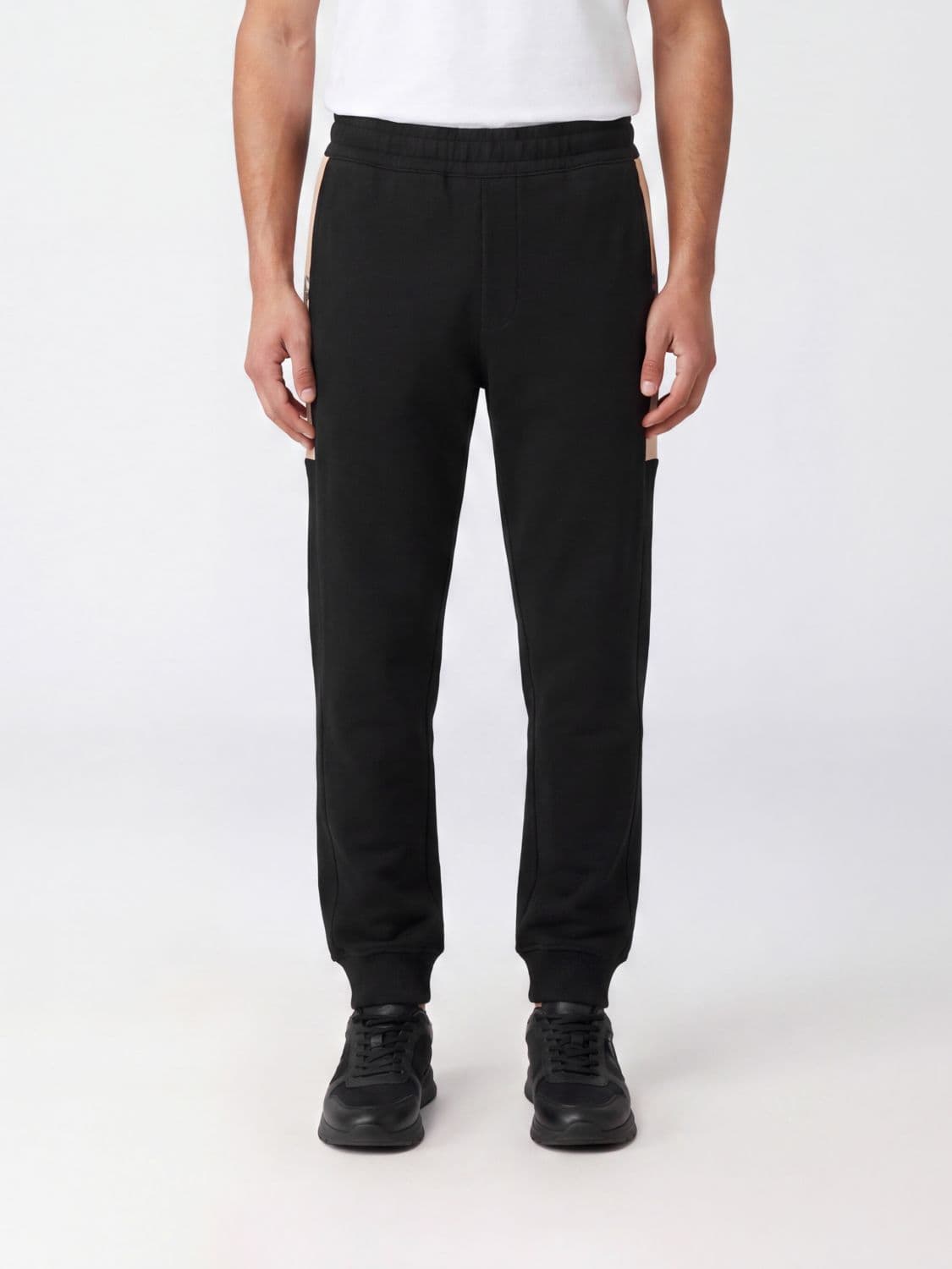 Burberry Slim Fit Stretch-Cotton Jogging Trousers with Side Bands · XL