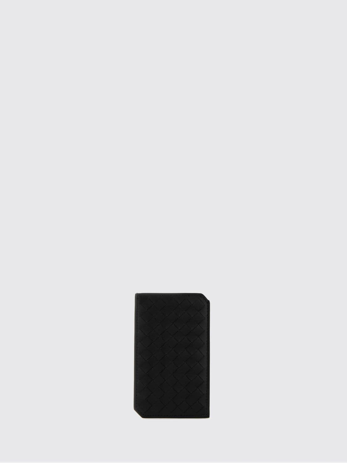 Bottega Veneta Intrecciato Calfskin Leather Flat Card Holder · OS