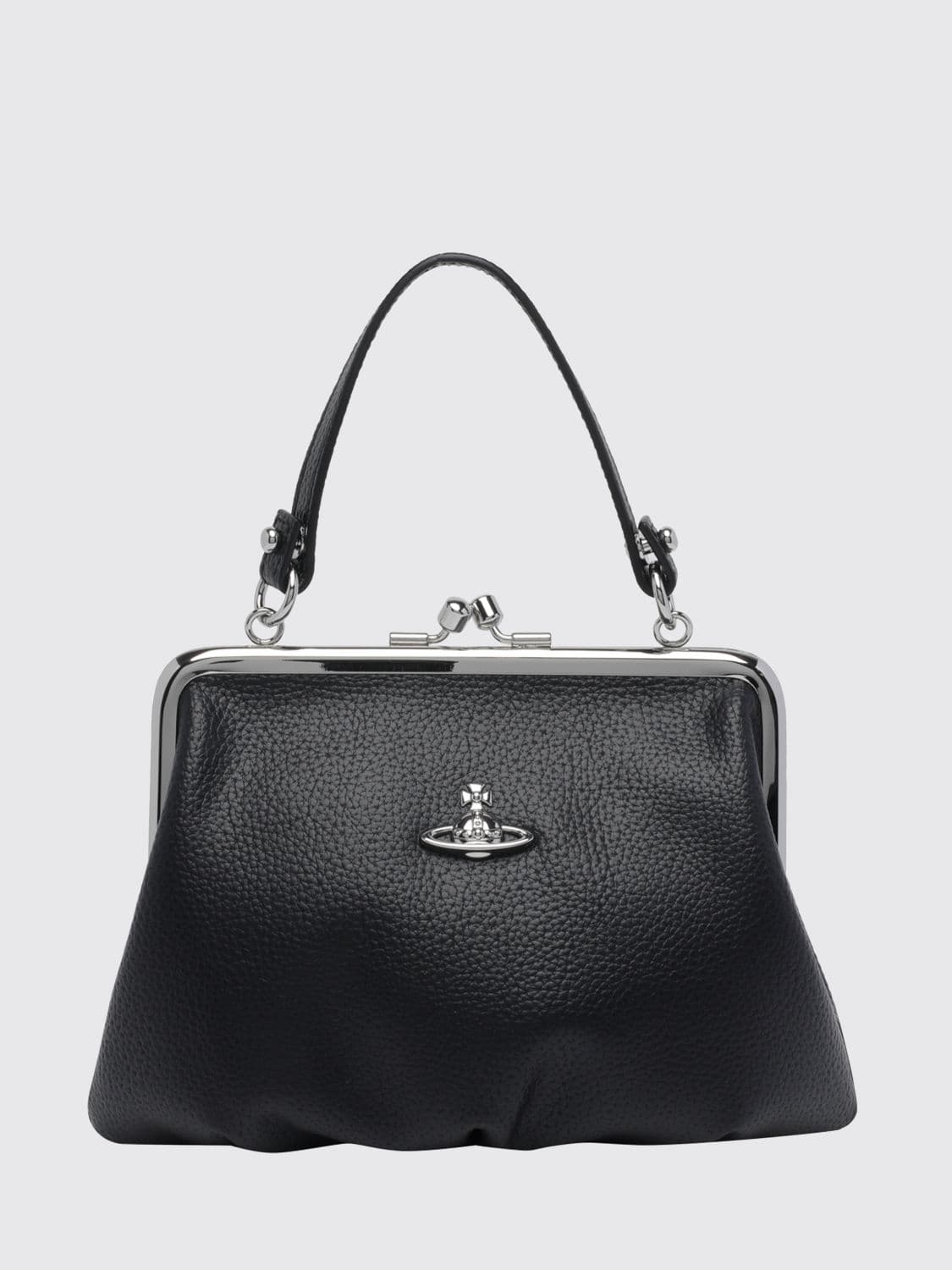 Vivienne Westwood Granny Frame Purse Synthetic Leather Mini Bag with Orb Logo
