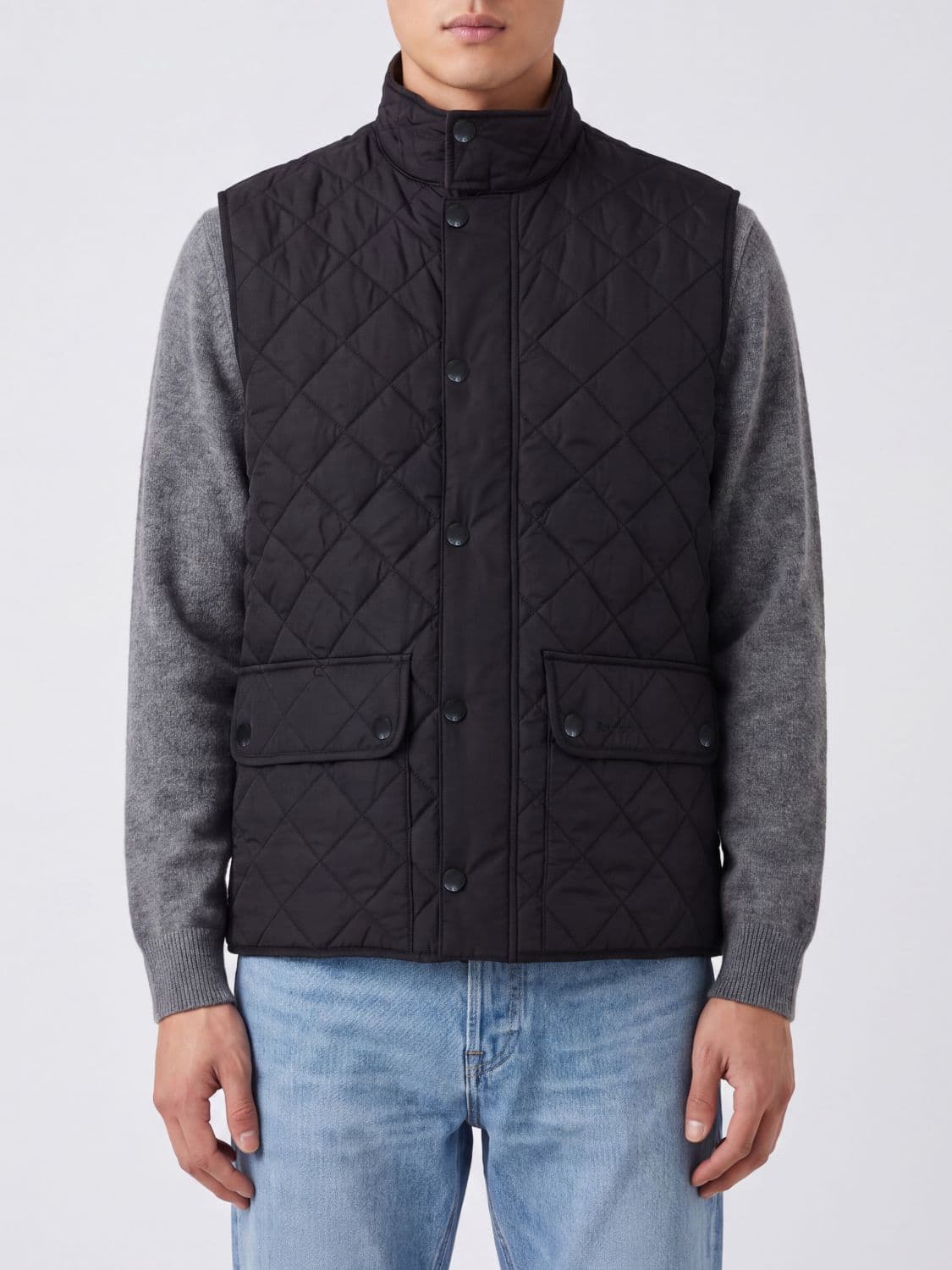 Barbour New Lowerdale Quilted Polyamide High-Neck Gilet