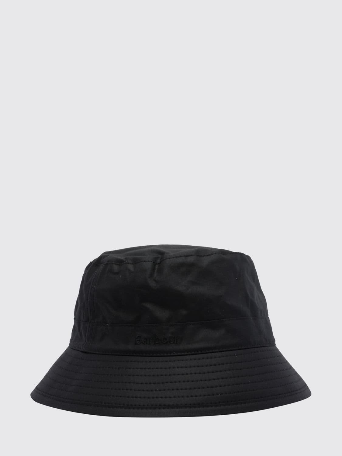 Barbour Cotton Bucket Hat with Embroidered Logo