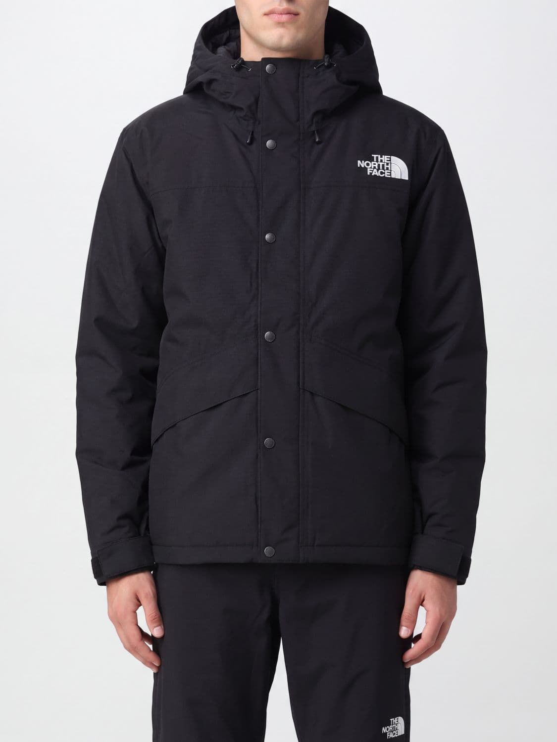The North Face Mountain Technical Fabric Hooded Windbreaker Jacket