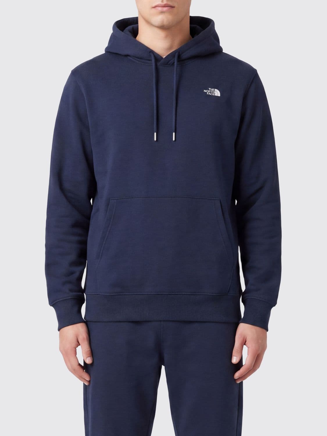 The North Face Cotton-Blend Hoodie with Embroidered Logo